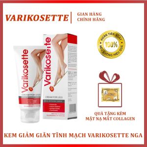 Kem Giãn Tĩnh Mạch Varikosette Nga - Làm Giảm Giãn Tĩnh Mạch Chân - 75ml