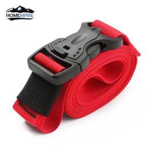 Homempire Durable Nylon Cargo Strap Luggage Fastener Belt with Cam Buckle Travel Outdoor Camping Hiking Quick Release Buckle Strap Fixed Lashing Strap