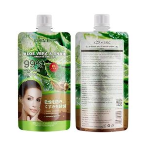 SCOTT - ( COD ) Masker Korea Lidah Buaya Aloevera Aloe Vera Peeling Gel Soothing 92% / Aloe Vera Gel Pelembab Wajah Glowing Aloevera / Pelembut Wajah / Perontok Daki Kulit - BISA COD
