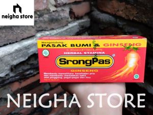 SRONGPAS Srong Pas Gingseng Isi 20 Strip Untuk Capek Pegel Linu dan Memulihkan Stamina BPOM HALAL
