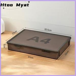 tantuoye 1PC tài liệu tổ chức hộp hộ gia đình giấy chứng nhận tập tin A4 hộp thông tin quan trọng đăng ký cuốn sách bụi bằng chứng lưu trữ trường hợp