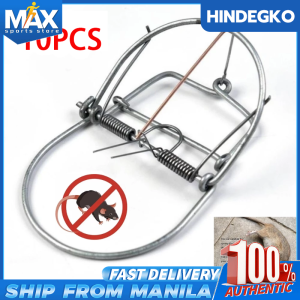 10Pcs Reusable Metal Spring Mouse Trap Indoor Outdoor Large Rats Trap Trapt Mouse Catcher Rat