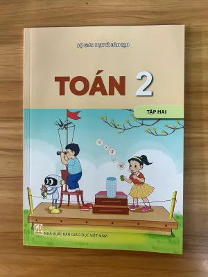 Sách giáo khoa Toán 2- tập hai- Kết Nối Tri Thức Với Cuộc Sống (Kèm nilon bọc sách nhãn tên)
