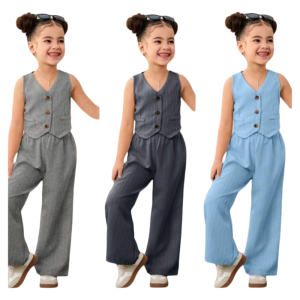 BABYNew Hot Trend Best Seller Vneck Chaleco Vest and Pants Terno Set   - ages from 4 to 12 ages - classy and elegant - timeless classic  - timeless piece - casual office or party - classic piece - super kapal ng tela - hindi kayo magsisi Our aim is to p