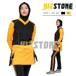 Baju Olahraga Wanita / Baju Senam Muslimah Setelan / Sportwear