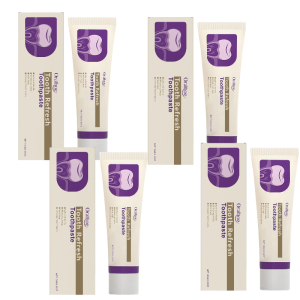 ยาสีฟันออร์แกนิค  ยาสีฟันขาวสดใสวูบวาบ ขจัดคราบติดทนนาน ปกป้องเหงือกอย่างล้ำลึก 24 ชม. ออร์แกนิค ฟรีค่าส่ง แถมฟรี