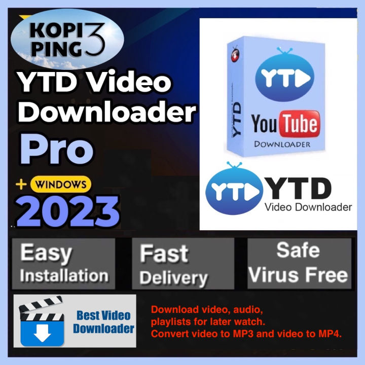 YTD Video Downloader Pro 7.2.0LIFETIME 100% workingWindows Latest MAR ...