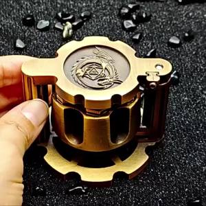 Metal Revolver Dice Set Dice Cthulhu Board Game Dice Zinc Alloy Entertainment Reunion Drinking Table Games Gift NEW