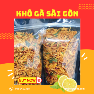 Đặc Sản Sài Gòn 25k/ 100g Khô Gà Lá Chanh Loại Ngon Seavina Foods