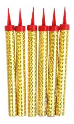 Birthday Sparking Candle Low Smoke 30cm) (6pcs / 1Pack)