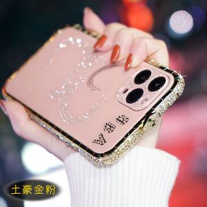 Luxury Bling Diamond Metal Bumper For iPhone 15 14 13 12 11 Pro Max XR X Max 8 7 Plus Case Frame Acrylic Back Cover Phone Casing
