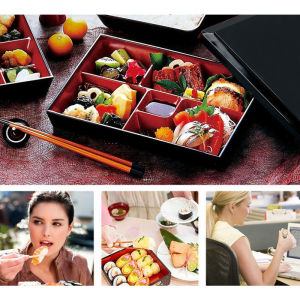 【COD】Japanese Bento Lunch Box Office Food Container Portable Rice Sushi Catering