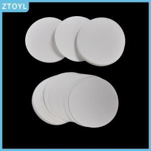 ZTOYL 100pcs Filter Paper 7cm Medium Speed Filter Paper Lab Filtration