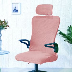 Elastic waterproof chair cover - for office chair and gaming chair with headrest - machine washable