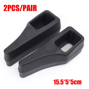 2ชิ้นที่ปิดแบบหัวเข็มขัดเข็มขัดนิรภัยรถเข็มขัดนิรภัยสากลช่องว่างที่นั่งป้องกันการรั่วไหลฟิลเลอร์ป้องกันรอยขีดข่วนอุปกรณ์ตกแต่งภายใน
