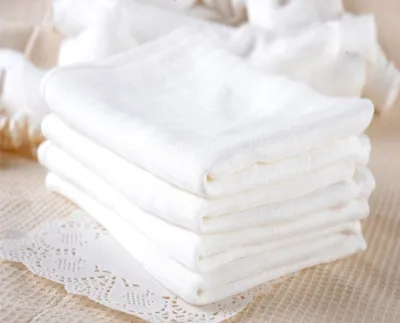 5pcs/lot 100% Cotton Baby Gauze Diapers For Newborn Baby Nappy Changing 60 x 50cm Washable Soft Baby Towels