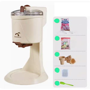 Automatic DIY Frozen Fruit Ice Cream Machine Maker For Home Use High Quality 1L Fruit Dessert Machine Milkshake Machine 220V 21W
