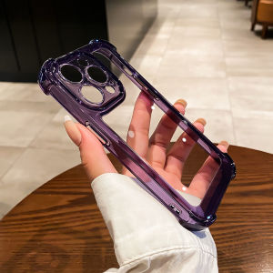 Tri-Town Luxury Transparent Phone Case For iPhone 18 17 16 15 11 Pro Max XR 14 7 8 Plus 12 13 Pro Max X XS Max SE 2022 2020 Acrylic Shockproof With Full Cover Lens Camera Protection