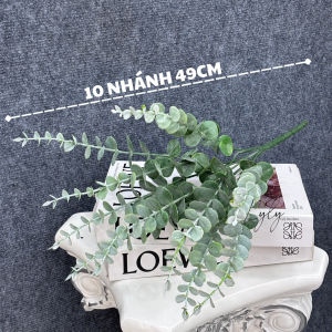 COMBO 5-10 Cụm Lá Khuynh Diệp Trang Trí Nhà Văn Phòng Cắm Điêm Bó Hoa. Hoa Lụa LyLy Decor