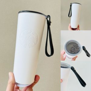 Starbuck Official Store Starbuck Cup 2022 Environmental Season Sorcerer Little Bear Coffee Planting Mark Insulation Glass Straw Drinking Cup Starbuck Tumbler Starbuck Mug