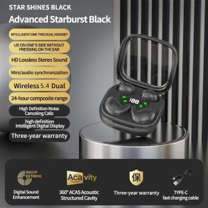 Cặp vợ chồng Tai nghe bluetooth TWS Tai nghe không dây âm thanh nổi HD thể thao không thấm nước bốn Tai nghe nhét tai để tất cả điện thoại thông minh