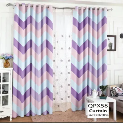 Christmas Cartains With Ring for Door Windows Room Decorations Bedroom Curtain 210*130cm High Quality Curtain for Window Full Shading Curtain Plain Ring Curtains Single Panel 1PCS