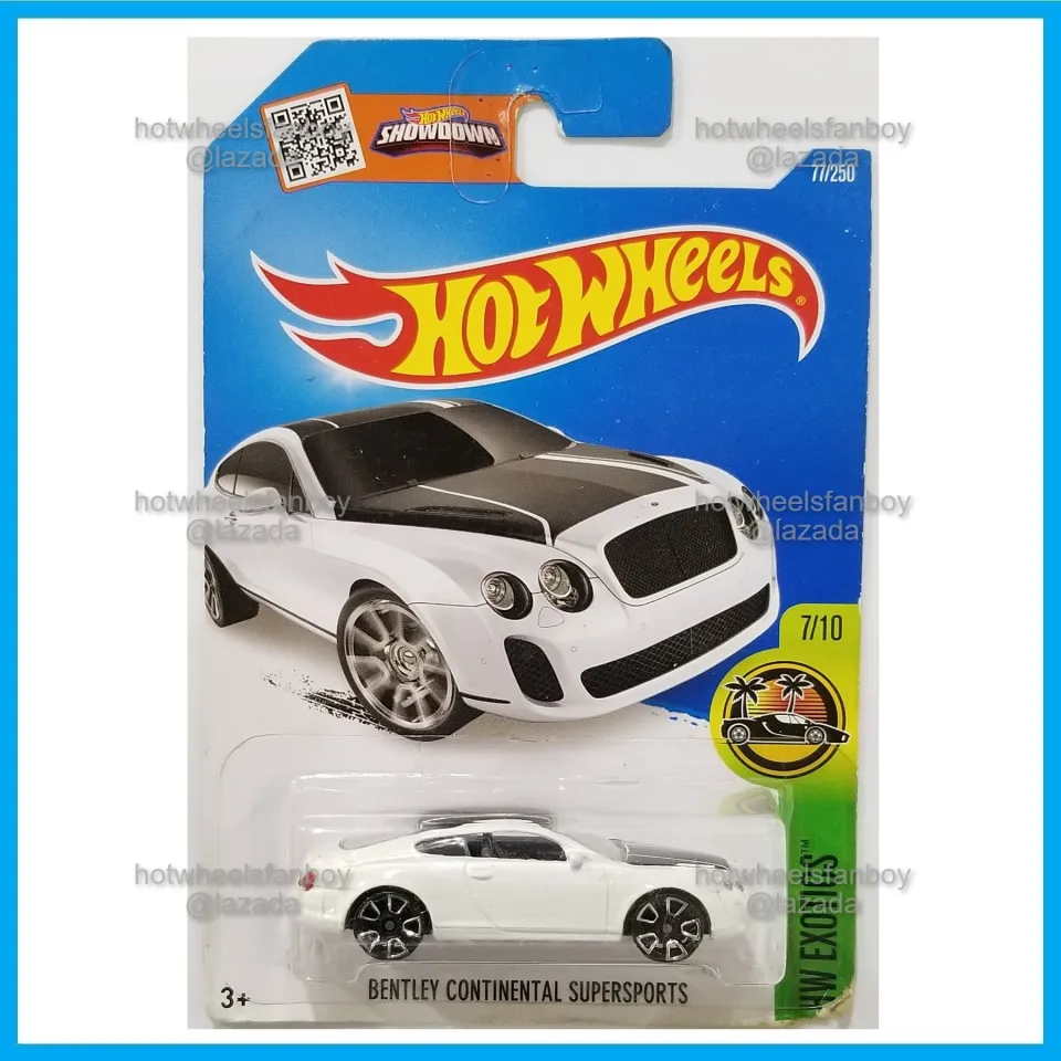 Hot wheels store bentley continental supersports