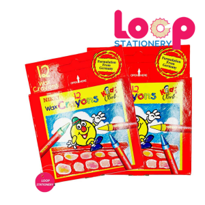 Nikki Crayon 12 Colour (Short Type)