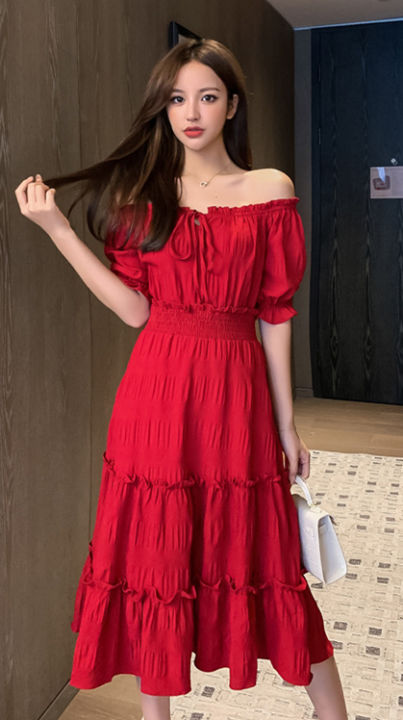 women casual plain dress clothing fashionble dresses Lazada PH