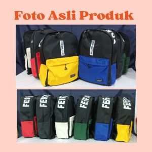 BI / Tas Ransel Sekolah Import Korean Fashion Kekinian Backpack Kampus /Kuliah W03