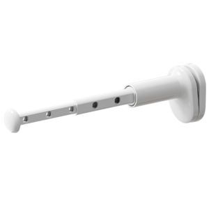 Retractable Travel Clothes Rack with 5 Holes  for Bathrooms and Bedrooms