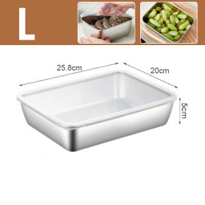 กล่องสแตนเลส กล่องใส่อาหารสแตนเลส พร้อมฝาปิดสนิท กล่องเก็บอาหาร กล่องแสตนเลส 304 พร้อมส่งจากไทย