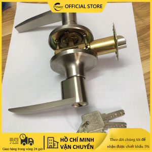 [HCM/24H]Khoá tròn tay gạt thẳng cứng cáp - Khóa tay nắm cửa 45-65mm cho phòng tắm，tay nắm cửa，khóa cửa