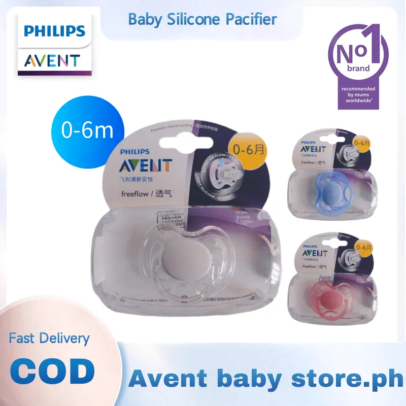 Philips Avent Soothie Pacifier For Newborns 0-6m Months Baby