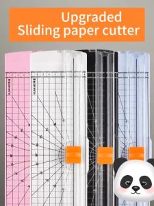 Paper Cutter A4 Slicer Scrapbook Photo Trimmer Two Way Replaceable Blade Children Safety Craft