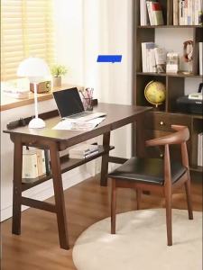 CraftedLiving SG-Solid Wood Computer Desk Study Table Writing Desk for Home Bedroom Simple Style Office Desk with Sturdy Legs