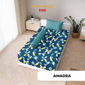 Sprei Kintakun Deluxe Ukuran 120x200 Tinggi 25 Fitted