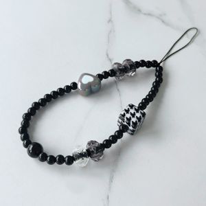 Mobile Phone Chain Phone Lanyard Phone Strap Ribbon Flower Bracelet Pendant Bag Accessories