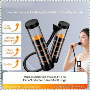 Dumbbells Enhance Breathing Ability Compact Breathing Dumbbells Breathing Muscle Training