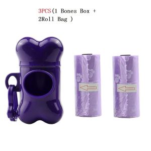 V.Top Kotak Sampah Dan 2rolls Tas Sampah Kotak Sampah Hewan Untuk Kucing Anjing 15Bags/1Roll