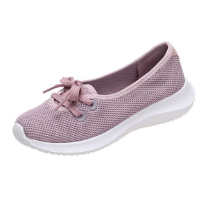 2025New Womens Shoes Summer Fashion Flat Lazy Sneakers Breathable Comfortable Light Shallow Mouth Slip-on Non-slip Casual Shoes