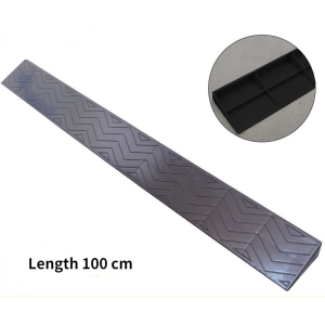 2cm hight Indoor Ramp Mat/Uphill Mat Wheelchair Plastic Door Threshold Step Ramp Mat Household Indoor Sweeping Robot Climbing Slope Board Door Sill Mat High Strip Climbing Mat