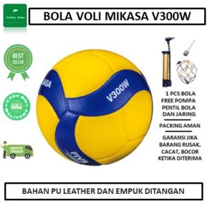 FLASHSALE !! BOLA VOLI MIKASA V300W - BOLA VOLI MURAH  - BOLA VOLLEY MURAH BERKUALITAS - BOLA VOLLEY - BOLA VOLY - BOLA VOLI TURNAMEN - BOLA PROLIGA - BOLA VOLI BERKUALITAS