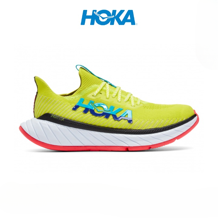 Promo Sepatu Hoka Carbon X Mens Road Running Shoes Sepatu