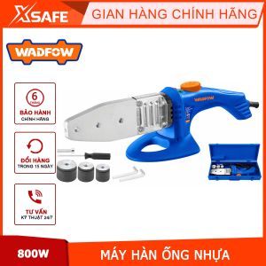 Máy hàn ống nhựa WWM1L15 | Máy hàn nhiệt 800W đường kính ống 202532mm nhiệt độ làm việc 0-3000 độ kèm 3 bộ đầu ống hàn