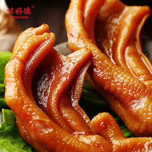 Good taste German braised duck paw childrens favorite snack salt-baked duck paw is not spicy original spicy five-spice flavor extra large 32g