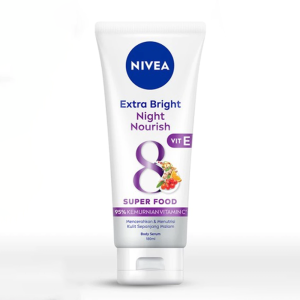 NIVEA Body Serum Extra White | Night | Repair Care Protect | Radiant | Glow | Hijab 180ml | Care and Protect 70ml | BPOM