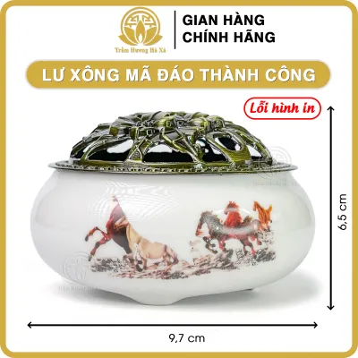 Lư đốt trầm hương xông nhà tẩy uế Trầm Hương Hà Xá đồ thờ cúng phong thủy mang ý nghĩa may mắn tài lộc cho gia chủ