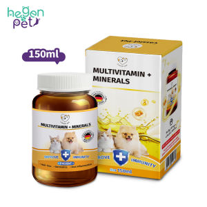 Cassiel Pet Multivitamins All Stages Dogs & Cats Syrup Vitamins Pet EssenVitaminsAppetite Booster