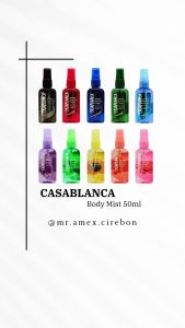 casablanca parfum ( ambitious 50 ml ) body mist cologne